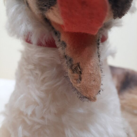 Steiff Arco German Shepherd With Tags Big 22 inch Lying Down Mohair Vintage 70s - Picture 13 of 13